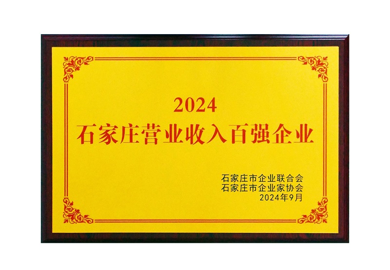2024石家莊營收百強企業